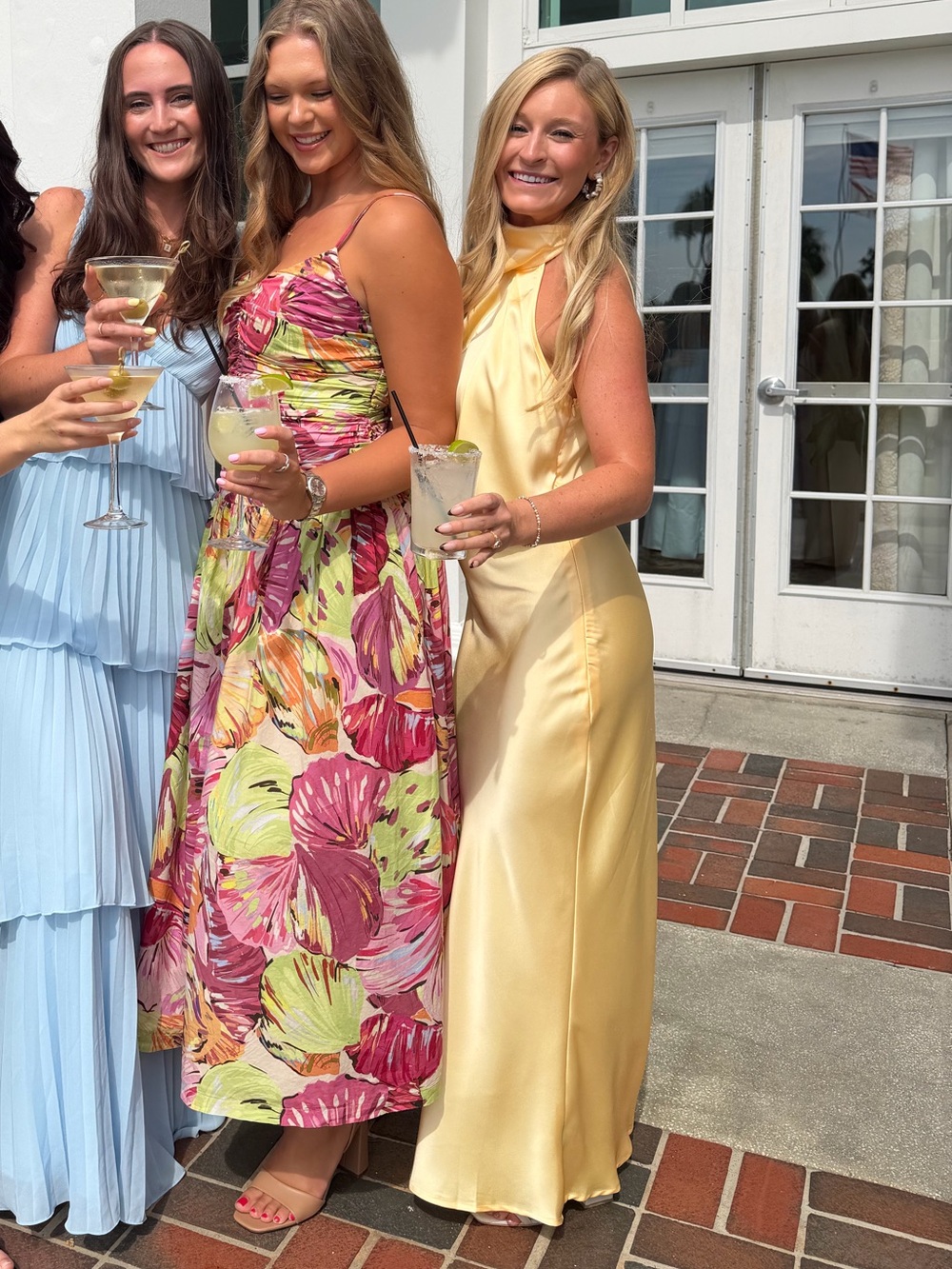 SHEIN yellow gown